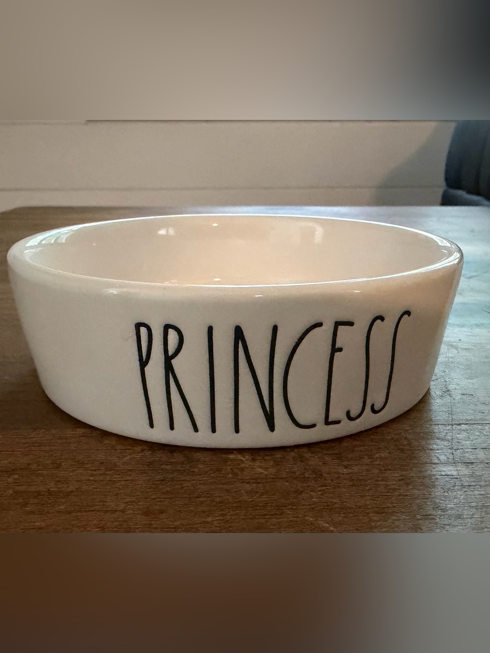 Rae Dunn PRINCESS pet bowl